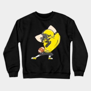 Rugby American Football Sport USA Gridiron Football Gift Crewneck Sweatshirt